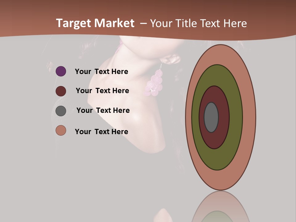 Long Hair Fresh Music PowerPoint Template