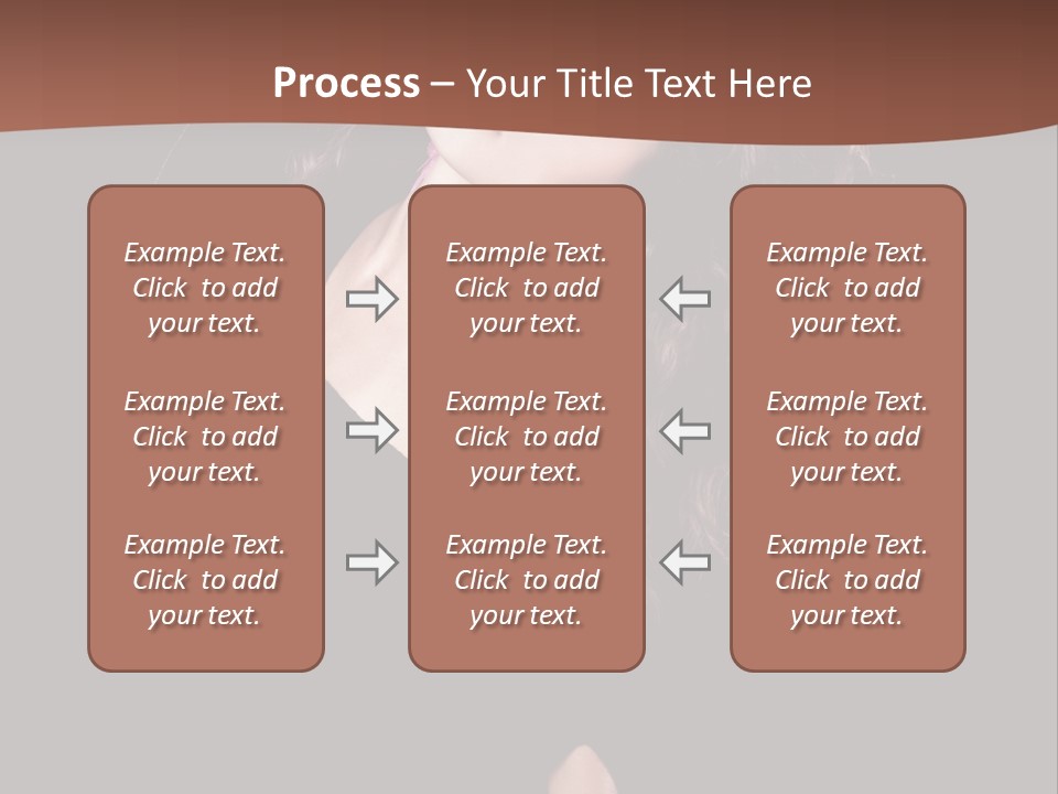 Long Hair Fresh Music PowerPoint Template