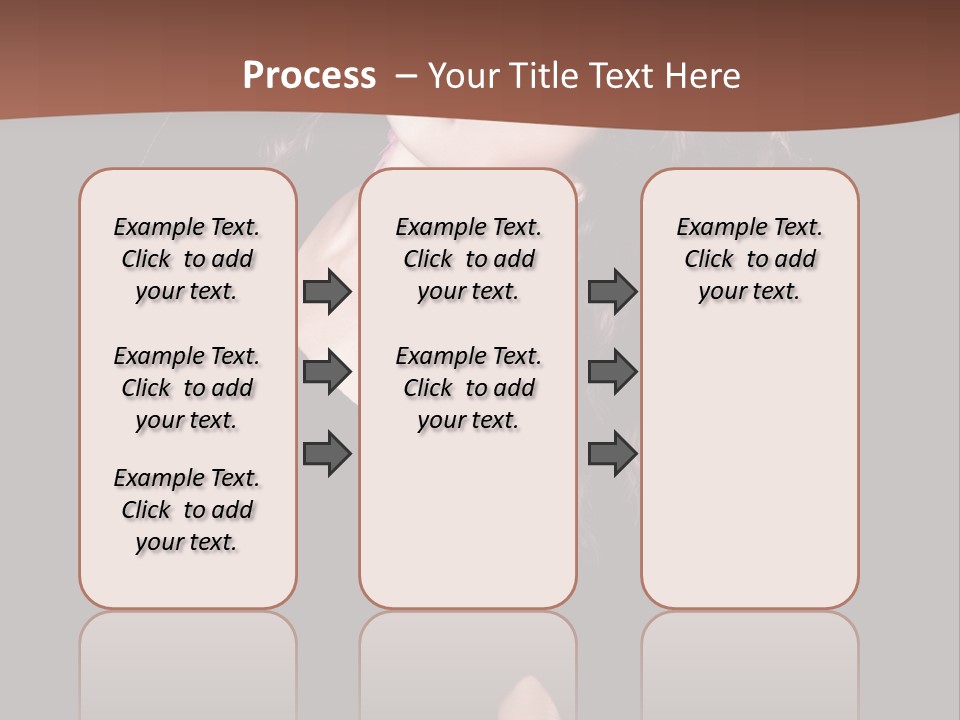 Long Hair Fresh Music PowerPoint Template
