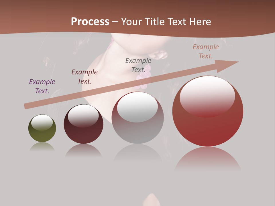 Long Hair Fresh Music PowerPoint Template