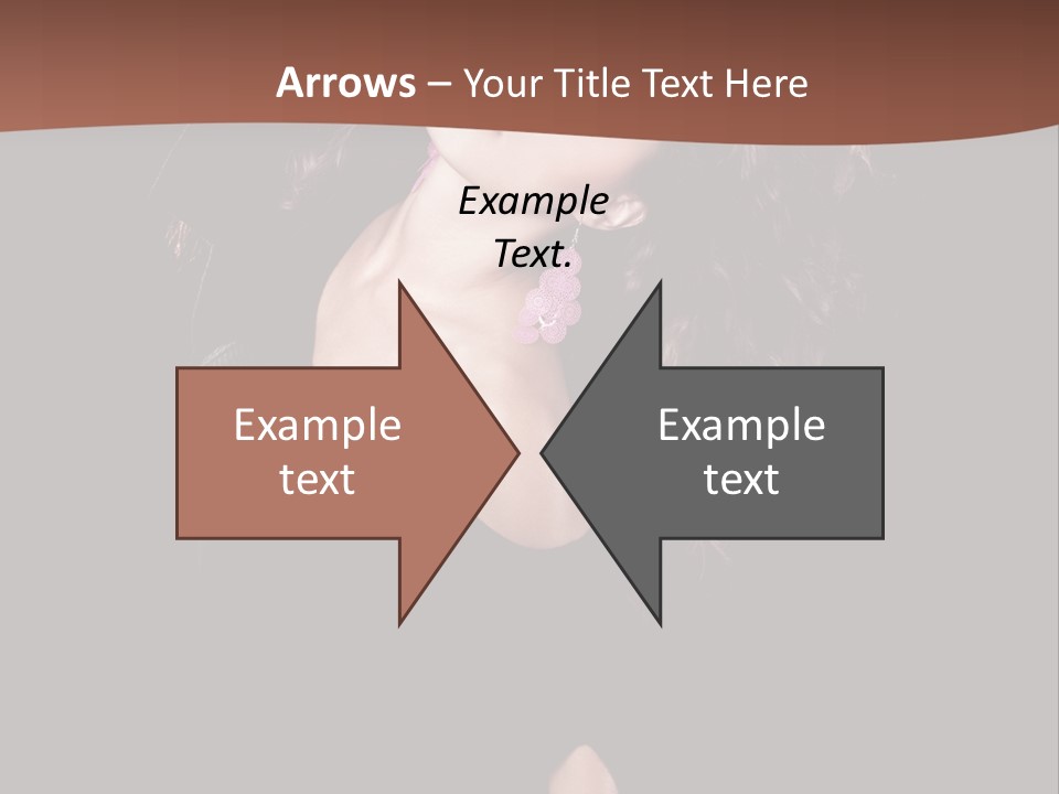 Long Hair Fresh Music PowerPoint Template