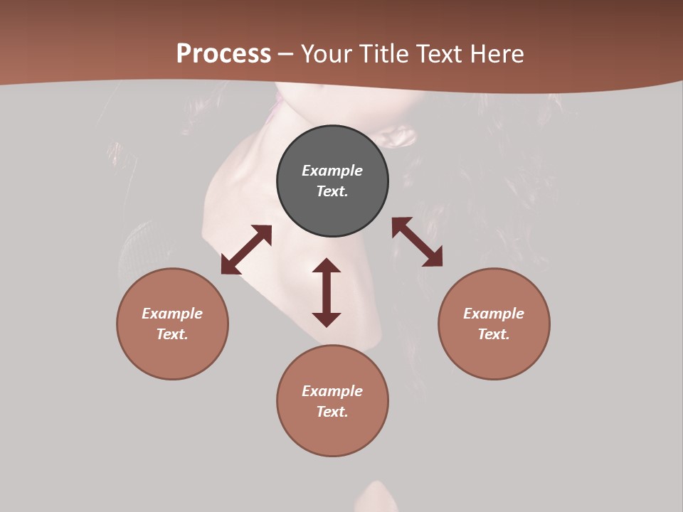 Long Hair Fresh Music PowerPoint Template