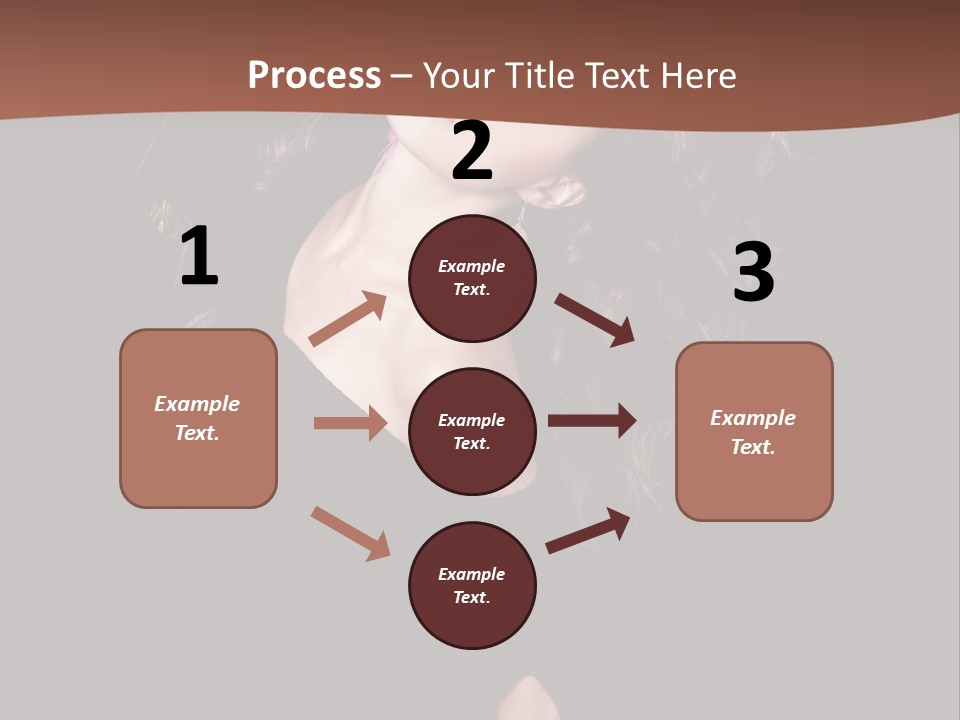 Long Hair Fresh Music PowerPoint Template