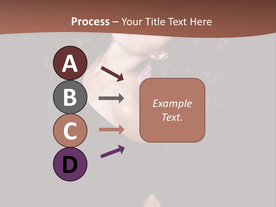 Long Hair Fresh Music PowerPoint Template