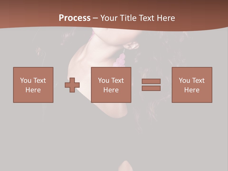 Long Hair Fresh Music PowerPoint Template