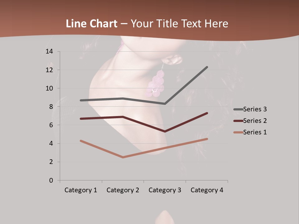 Long Hair Fresh Music PowerPoint Template