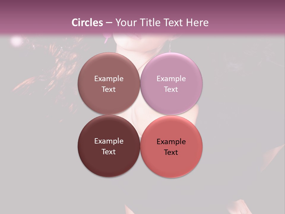 Fly Lights Brunette PowerPoint Template