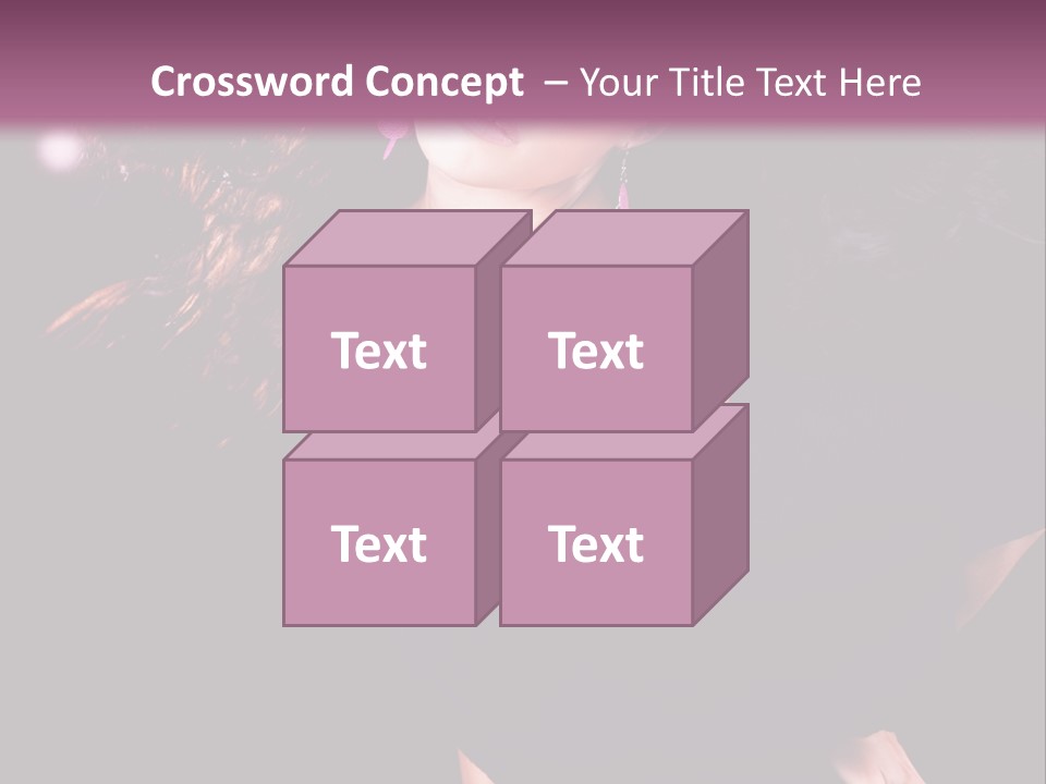 Fly Lights Brunette PowerPoint Template