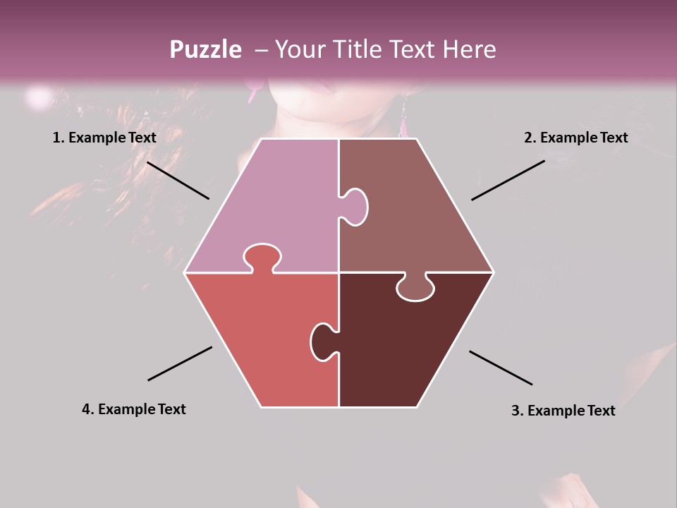 Fly Lights Brunette PowerPoint Template