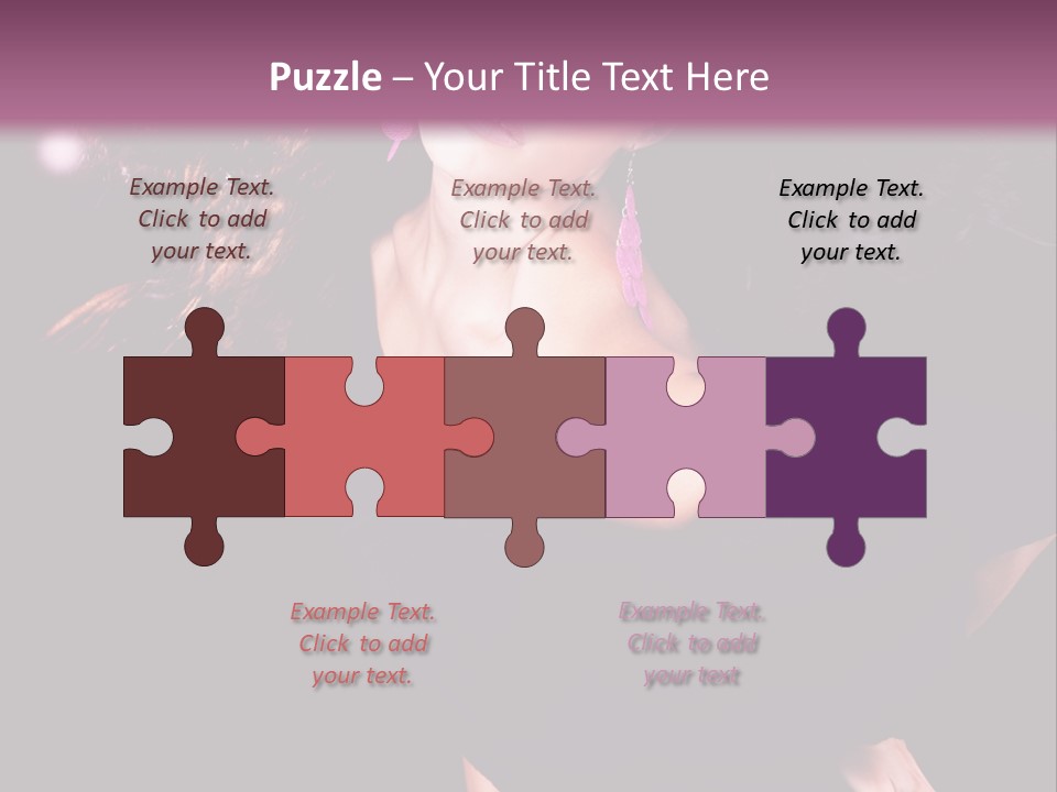 Fly Lights Brunette PowerPoint Template