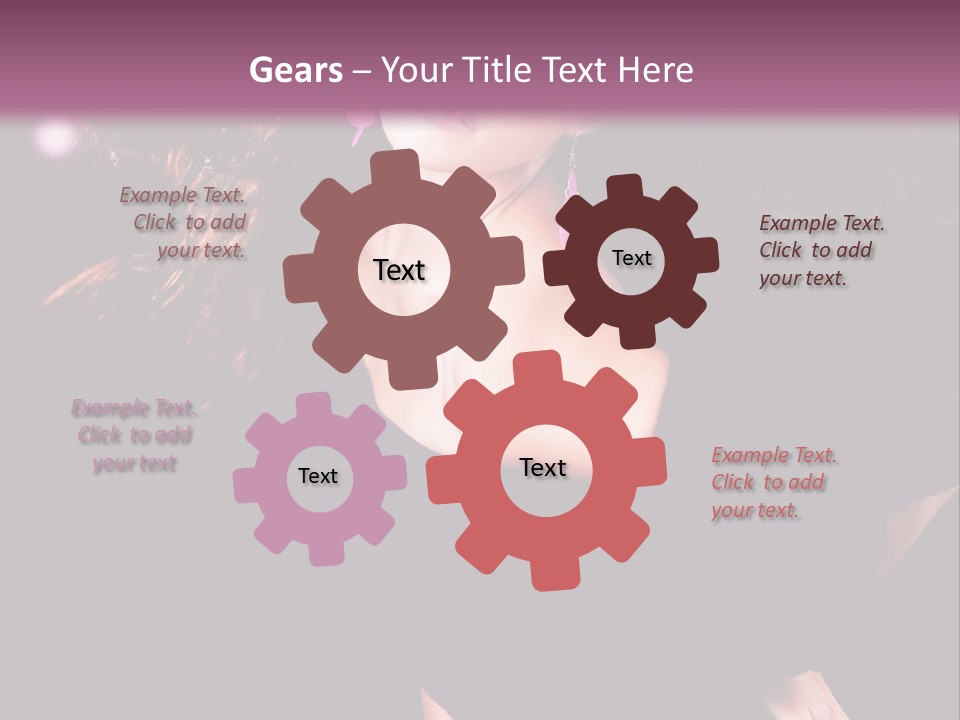 Fly Lights Brunette PowerPoint Template