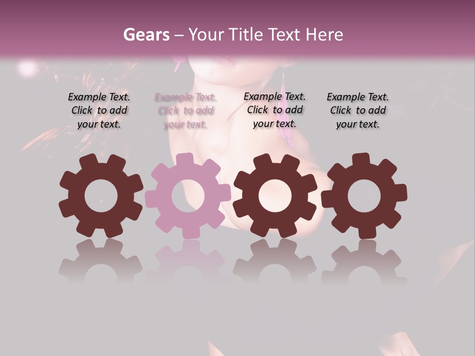 Fly Lights Brunette PowerPoint Template