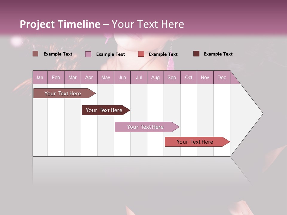 Fly Lights Brunette PowerPoint Template