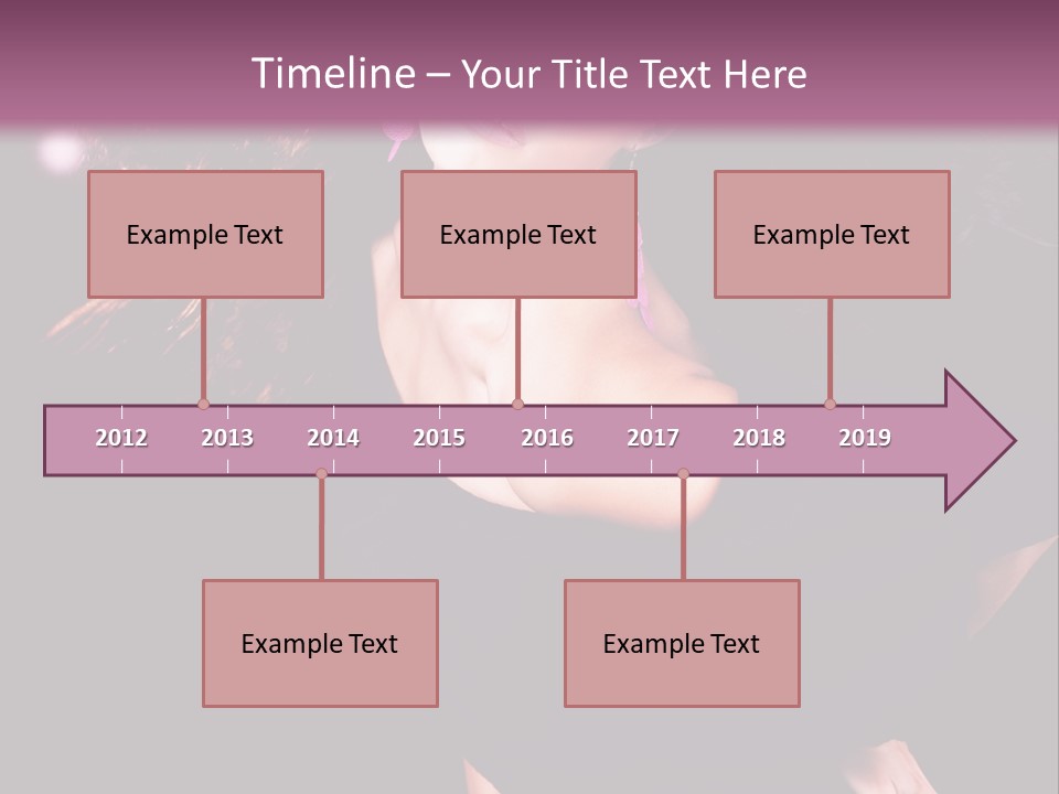 Fly Lights Brunette PowerPoint Template
