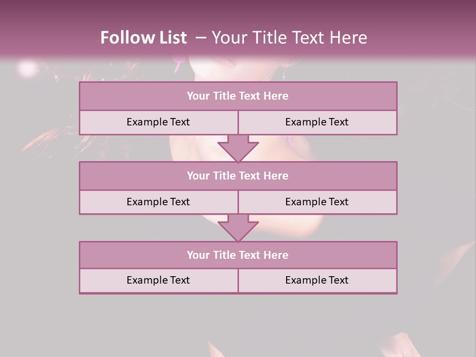Fly Lights Brunette PowerPoint Template