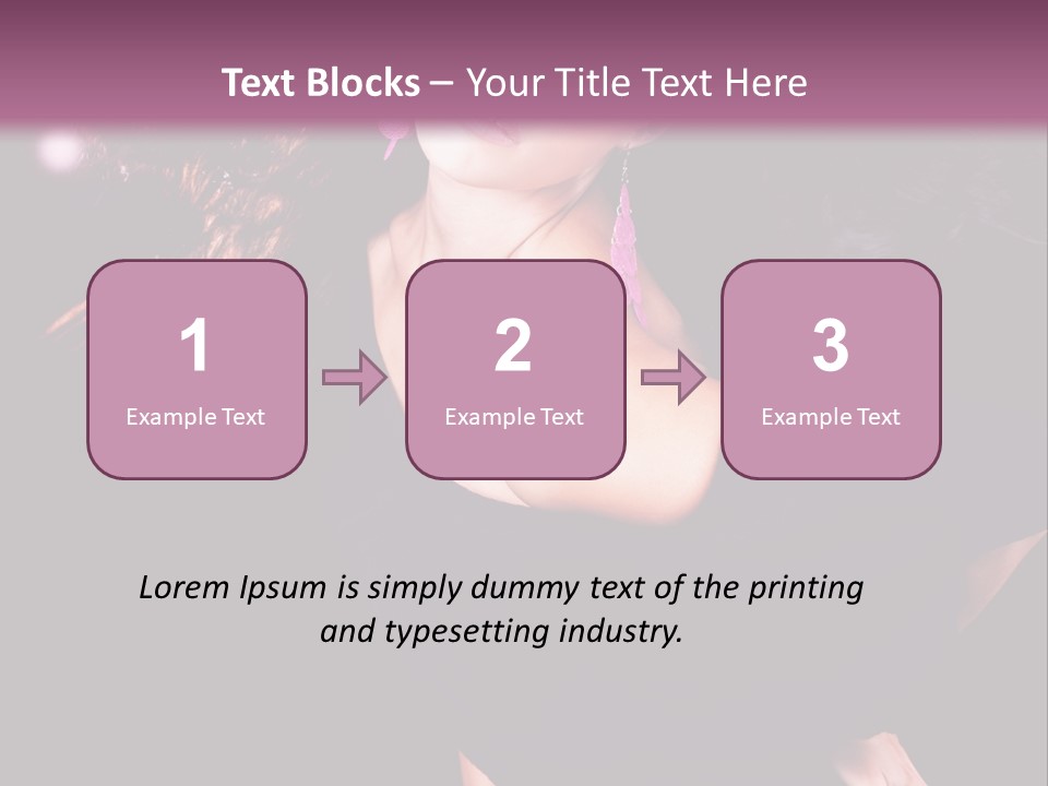 Fly Lights Brunette PowerPoint Template