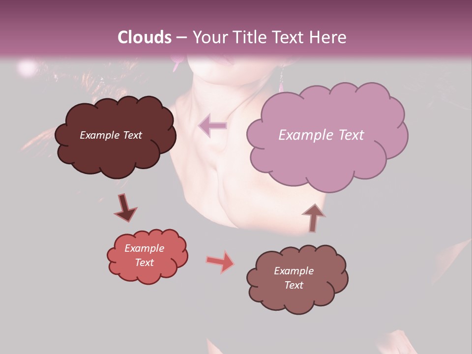 Fly Lights Brunette PowerPoint Template