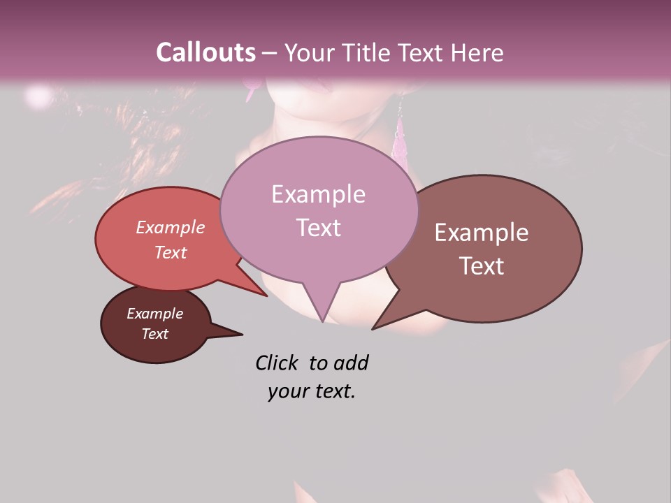 Fly Lights Brunette PowerPoint Template