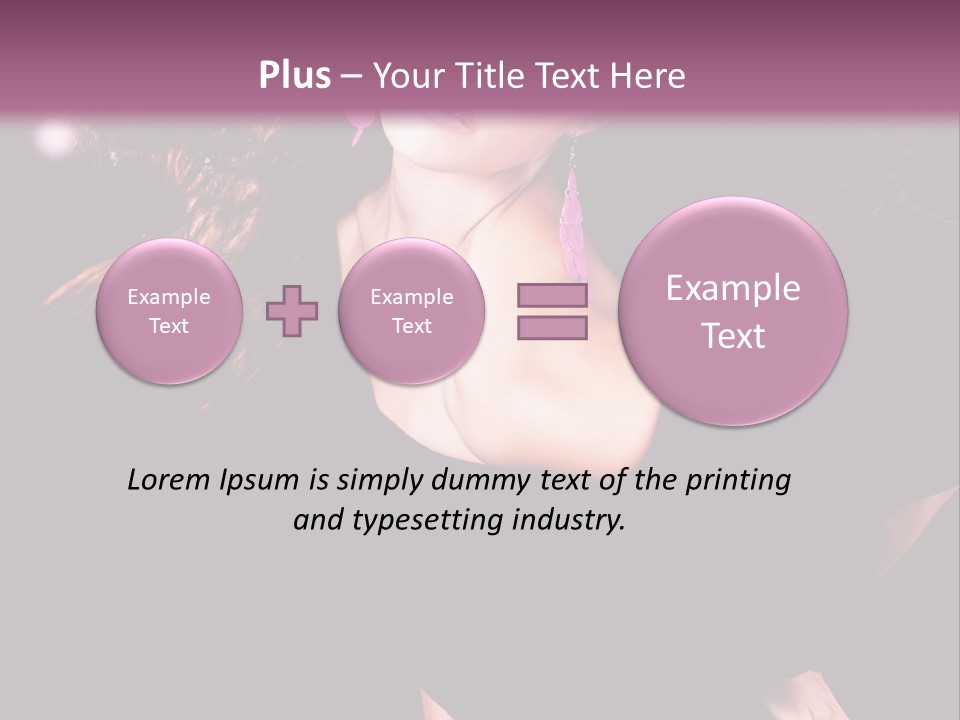 Fly Lights Brunette PowerPoint Template