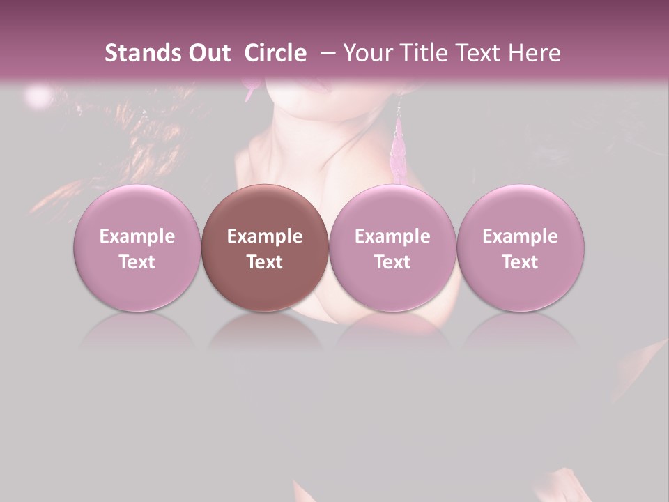 Fly Lights Brunette PowerPoint Template