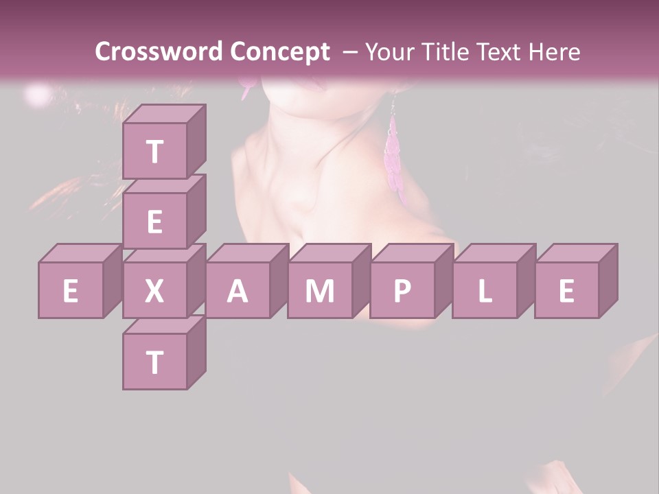 Fly Lights Brunette PowerPoint Template