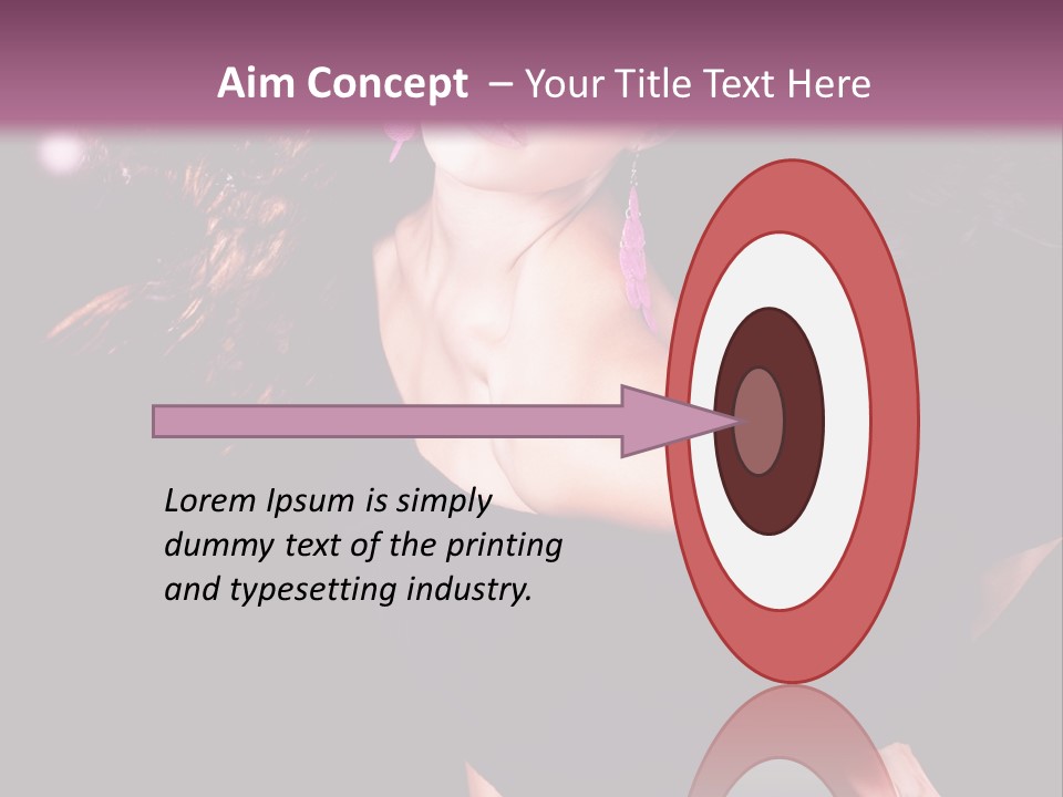 Fly Lights Brunette PowerPoint Template