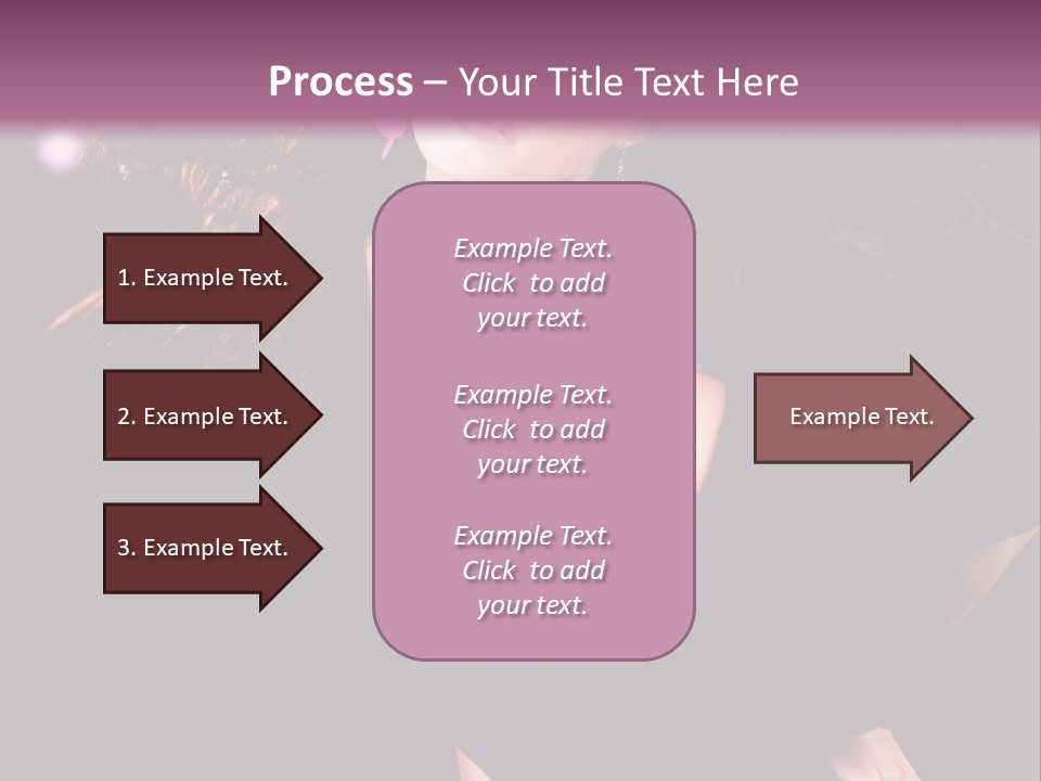 Fly Lights Brunette PowerPoint Template