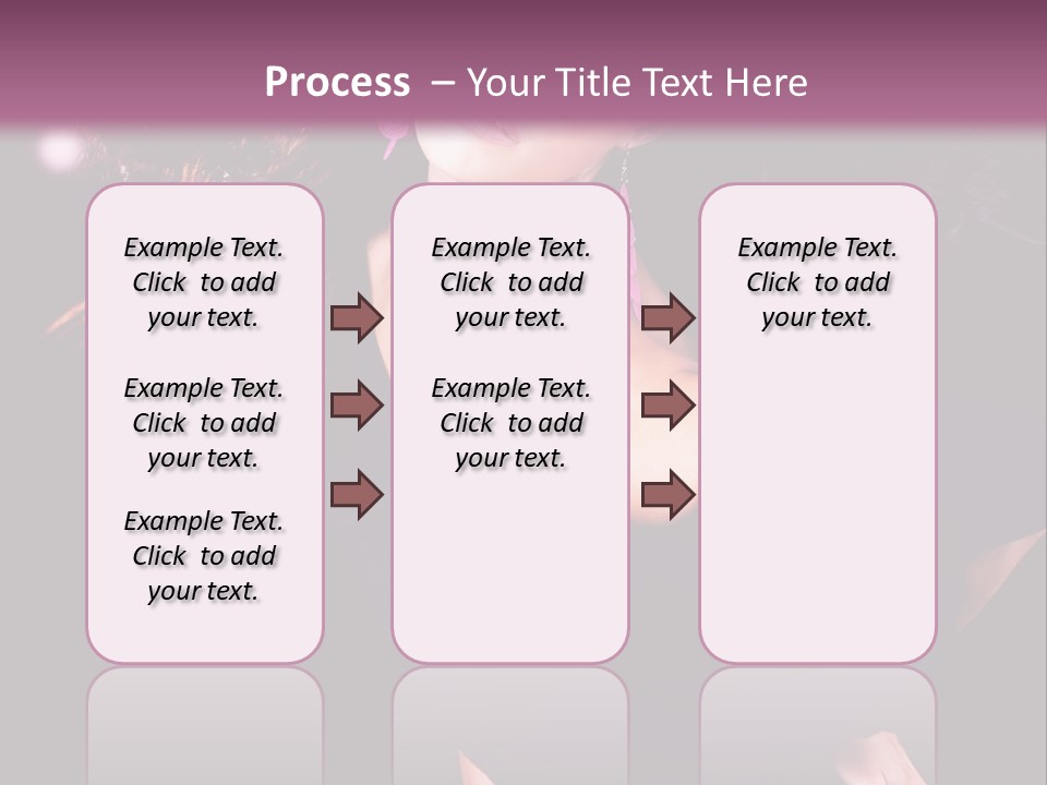 Fly Lights Brunette PowerPoint Template