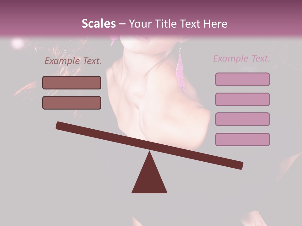 Fly Lights Brunette PowerPoint Template