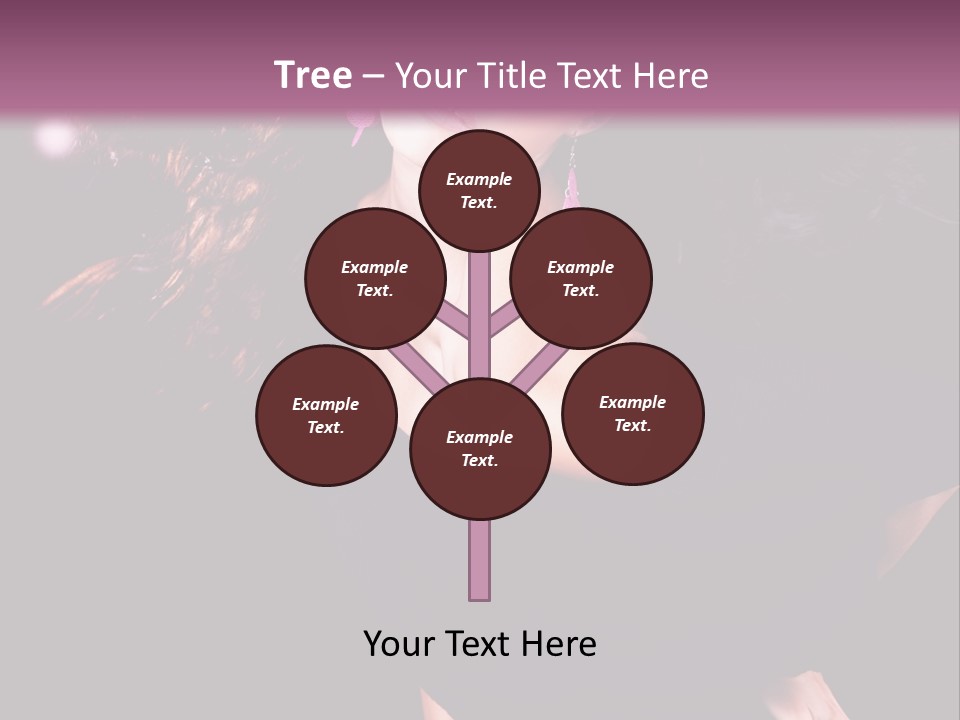 Fly Lights Brunette PowerPoint Template