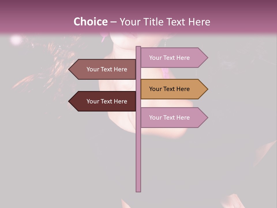 Fly Lights Brunette PowerPoint Template