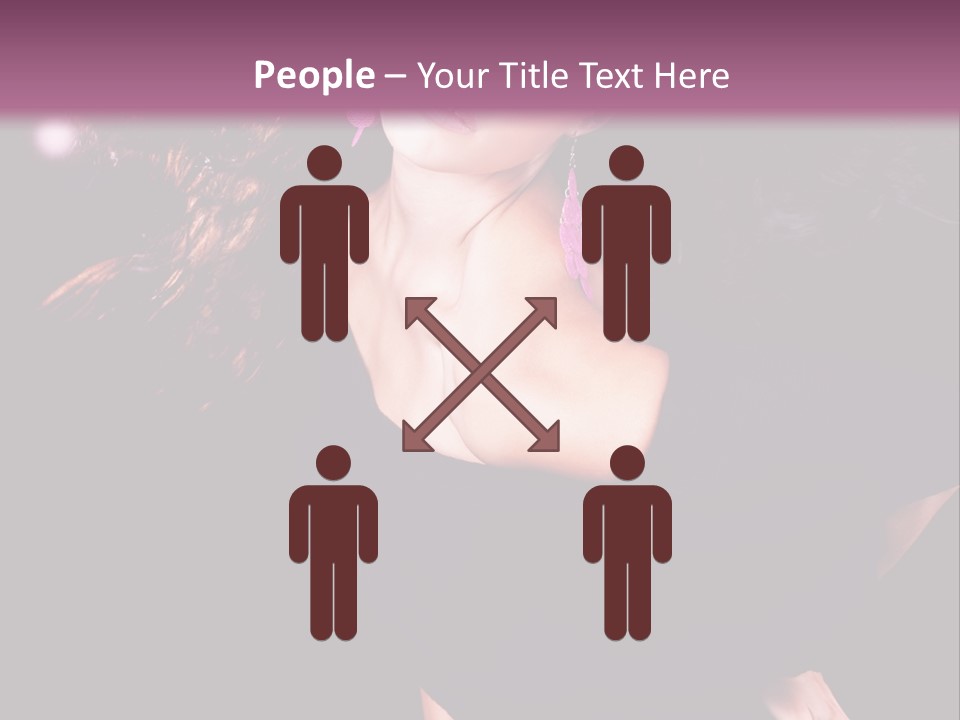 Fly Lights Brunette PowerPoint Template