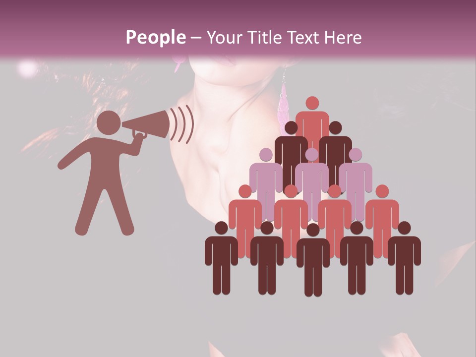 Fly Lights Brunette PowerPoint Template