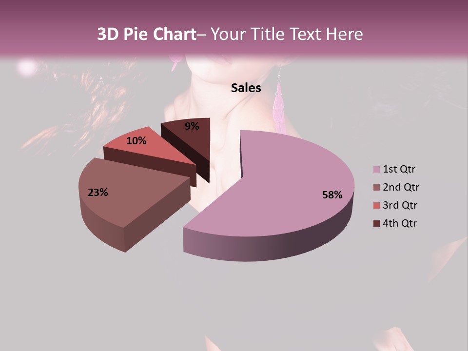 Fly Lights Brunette PowerPoint Template