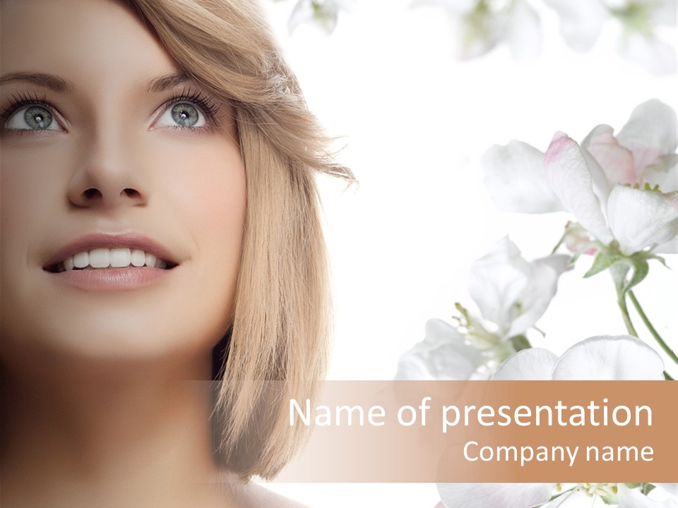 Spring Aroma Care PowerPoint Template