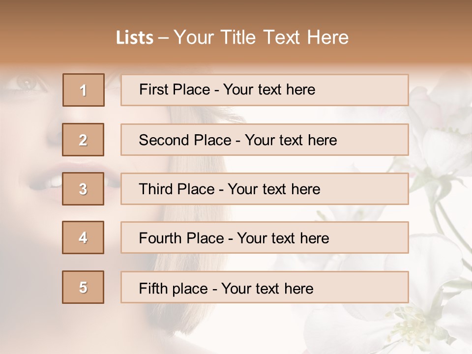 Spring Aroma Care PowerPoint Template