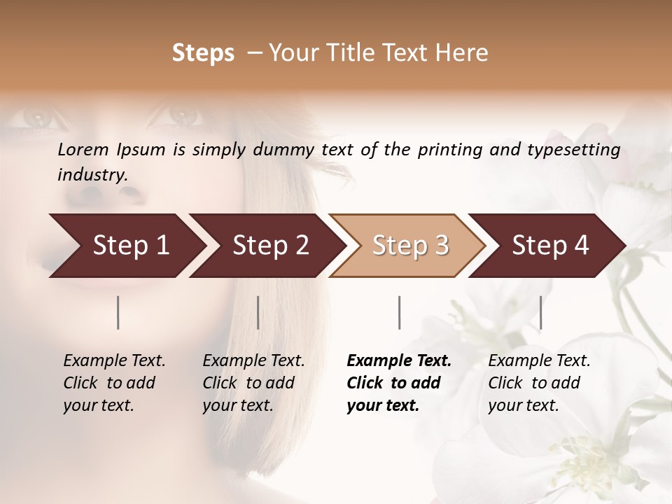 Spring Aroma Care PowerPoint Template