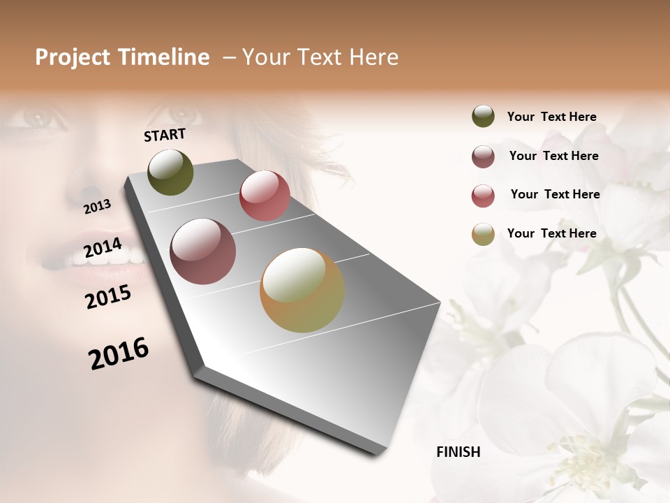 Spring Aroma Care PowerPoint Template