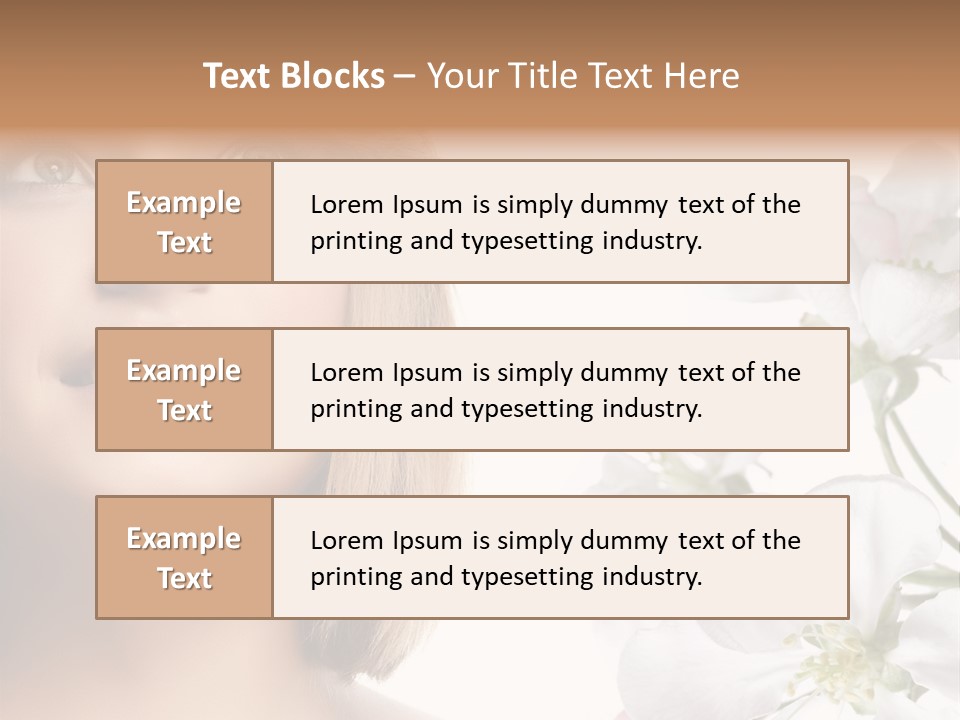 Spring Aroma Care PowerPoint Template