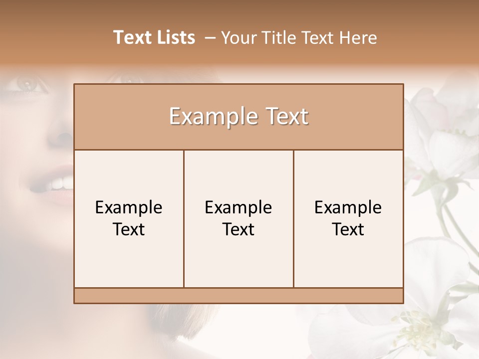 Spring Aroma Care PowerPoint Template