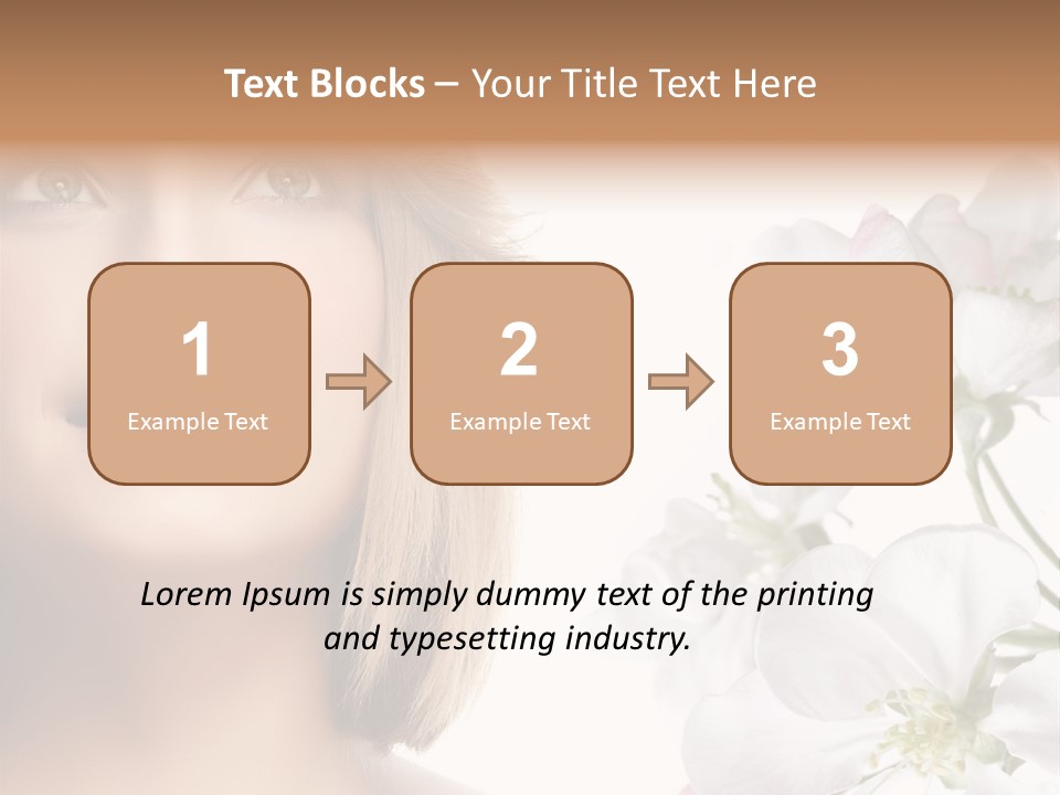 Spring Aroma Care PowerPoint Template