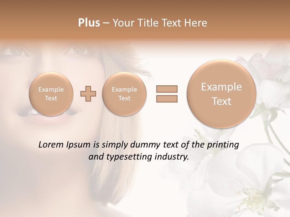 Spring Aroma Care PowerPoint Template