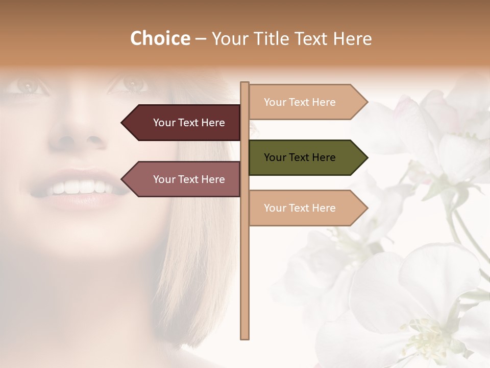 Spring Aroma Care PowerPoint Template