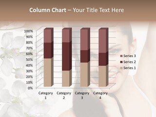 Toothy Smile Female Teeth PowerPoint Template