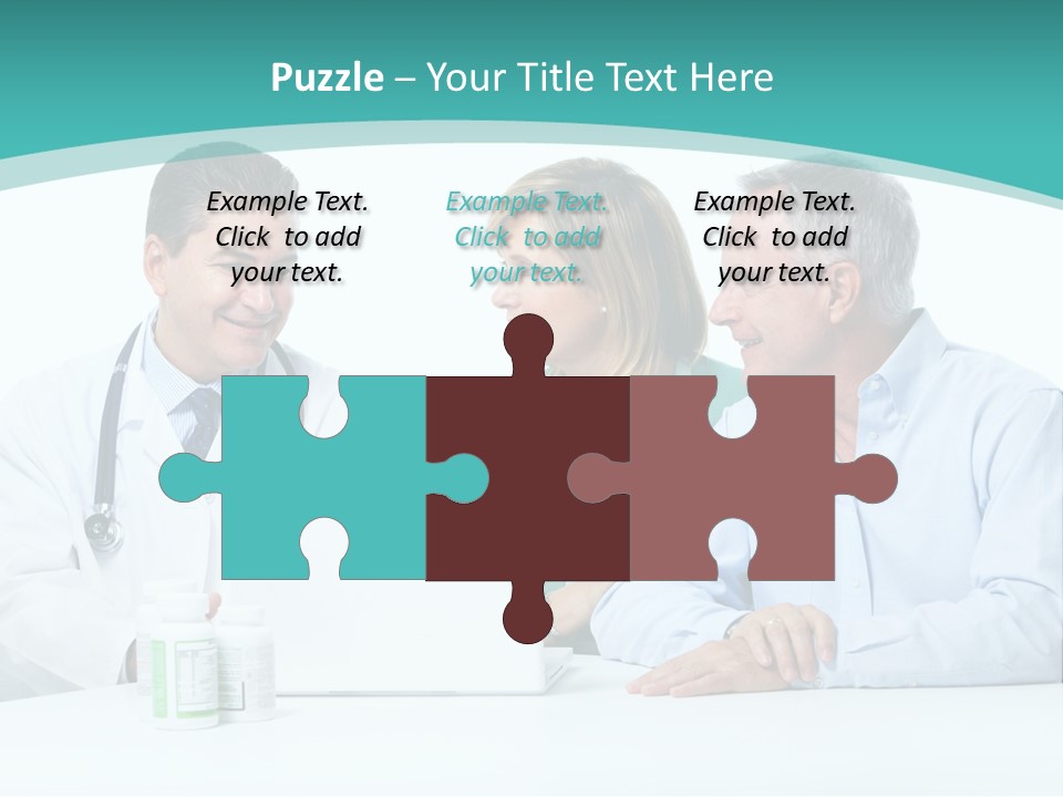 Medicare Diagnosis Problem PowerPoint Template