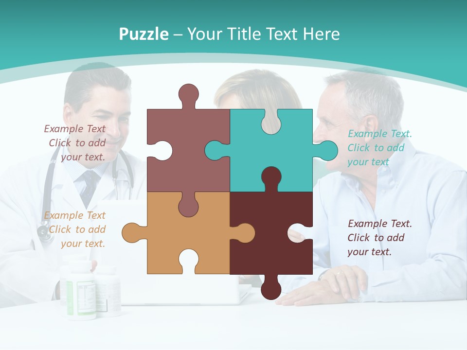 Medicare Diagnosis Problem PowerPoint Template