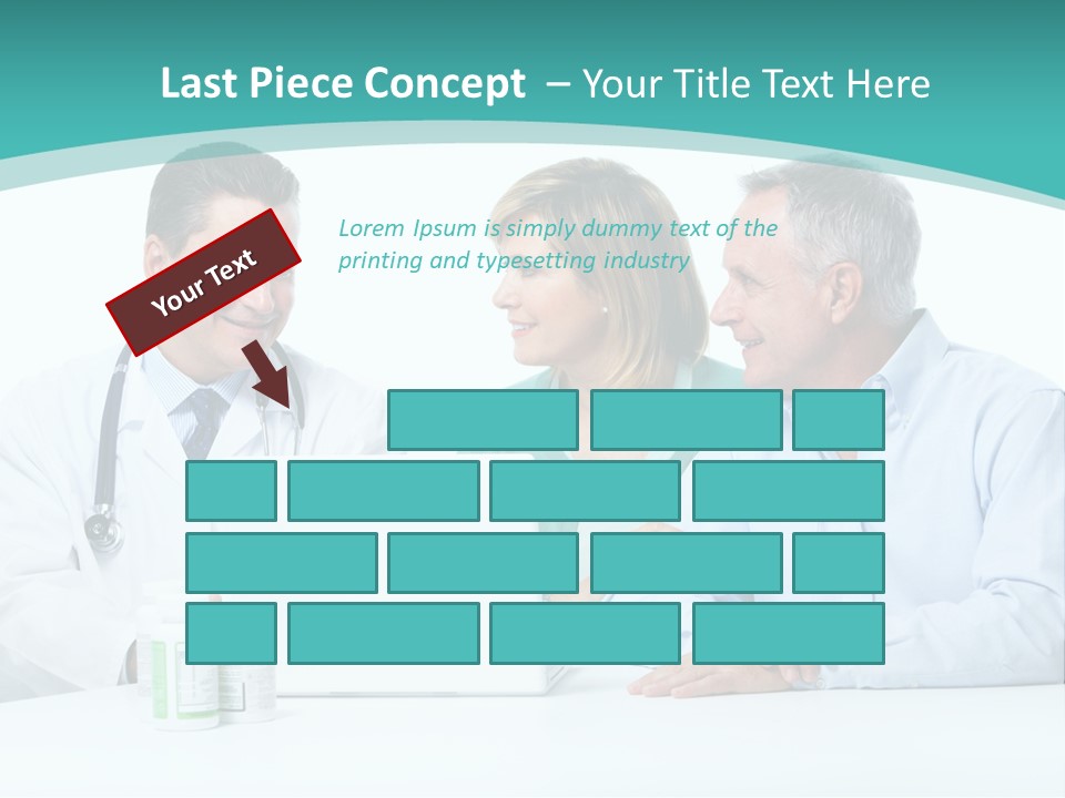 Medicare Diagnosis Problem PowerPoint Template
