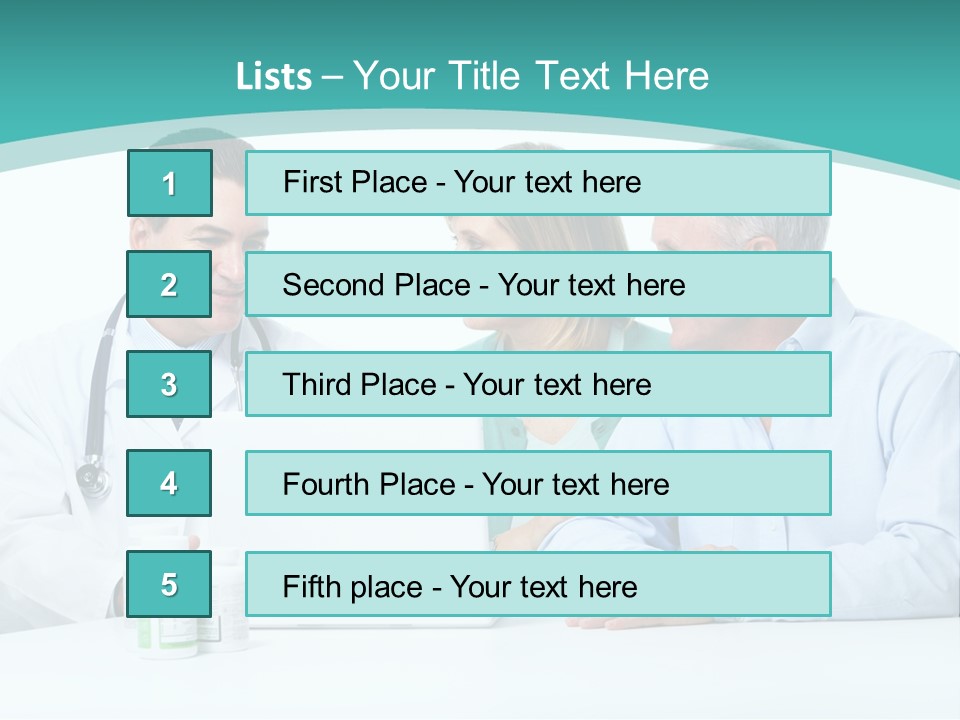 Medicare Diagnosis Problem PowerPoint Template