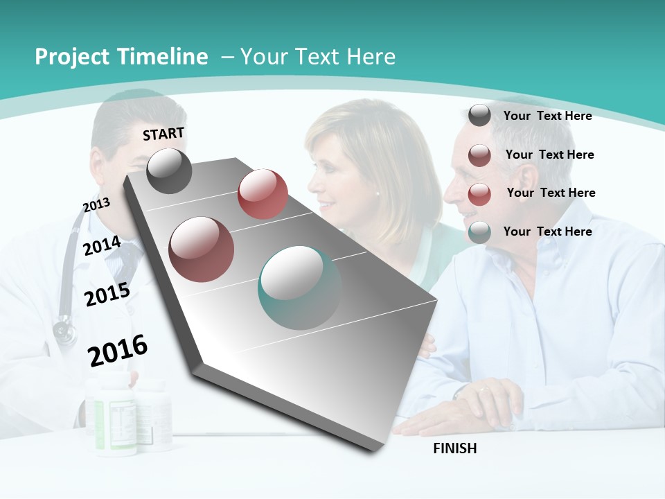 Medicare Diagnosis Problem PowerPoint Template