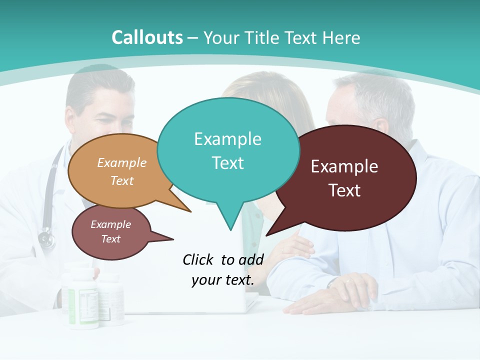 Medicare Diagnosis Problem PowerPoint Template